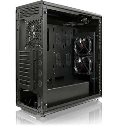 ASTERION CLASSIC Aluminum E-ATX chassis with hair-silk 
