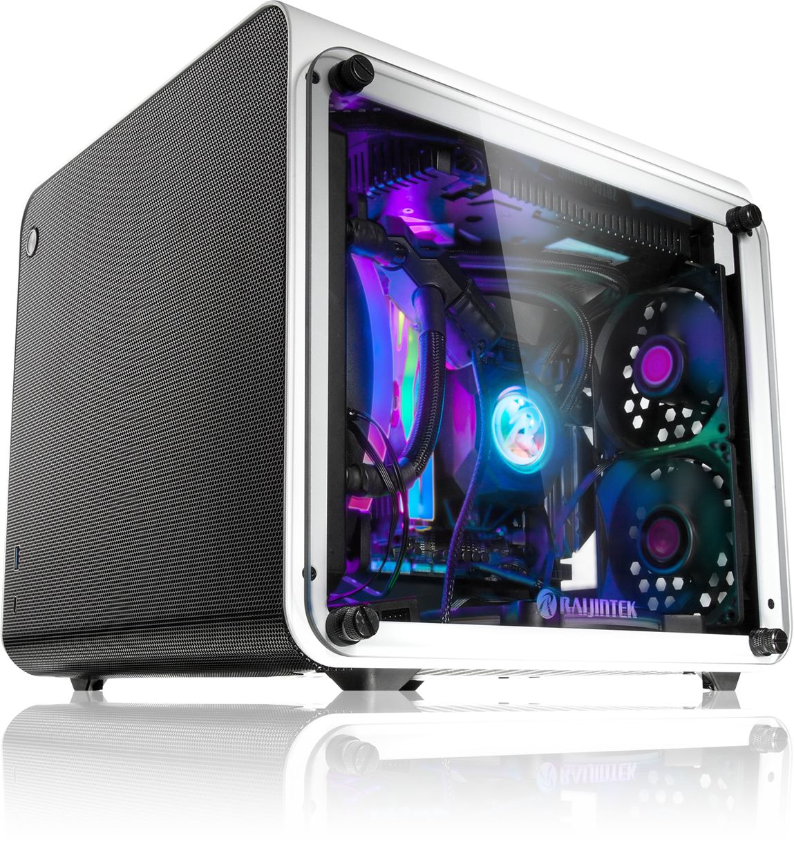 Raijintek Metis パソコン mITX ITX PCケース 黒