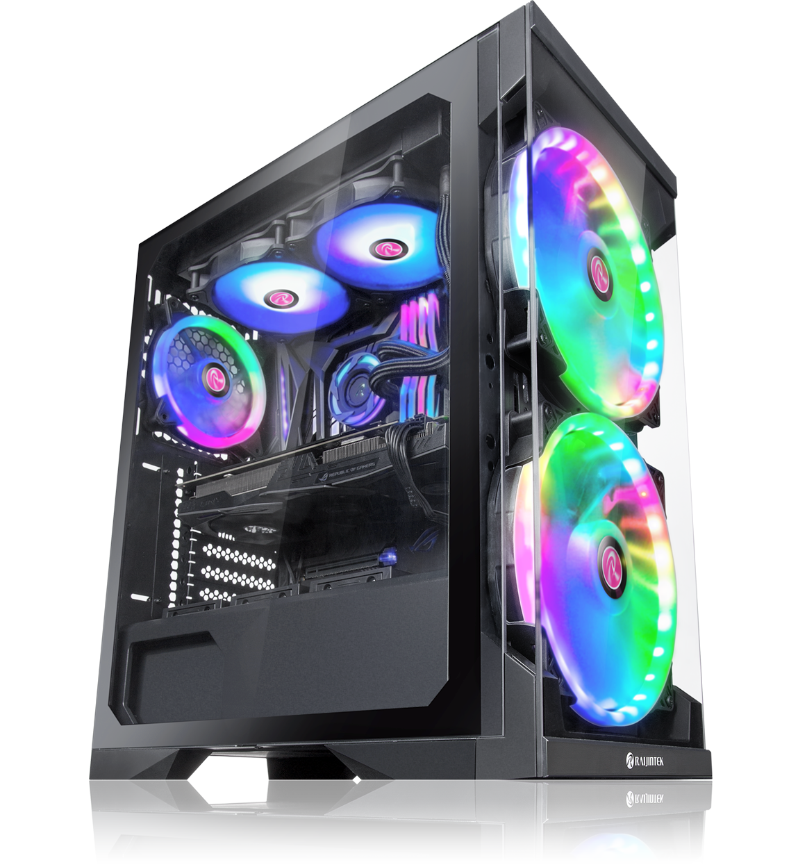 Amazon.co.jp: RAIJINTEK ライジンテック PCケース SILENOS MS