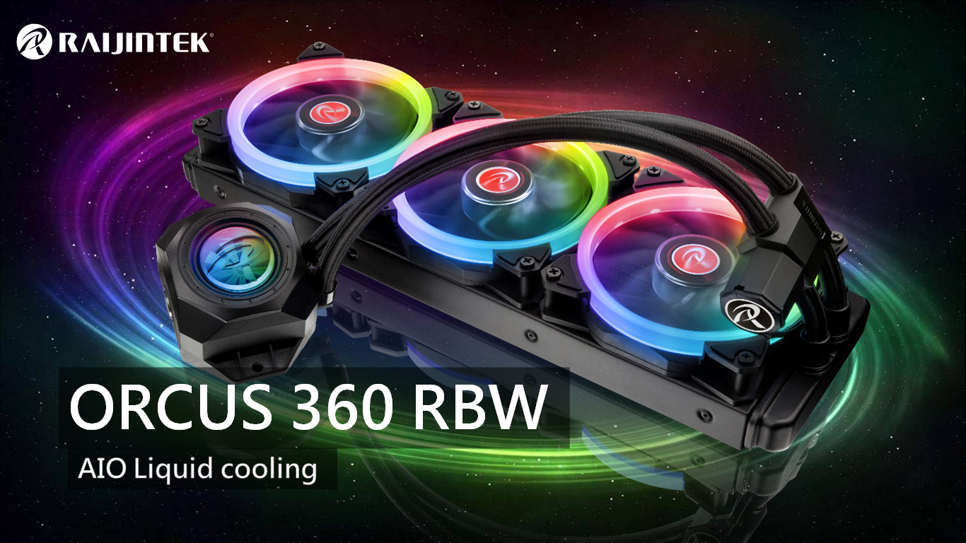 RAIJINTEK Orcus Core CPU Kühler RGB Komplett AiO Wasserkühlung PC,  Prozessor Kühler, 360mm Wasserkühlung Pumpe mit Wärmeleitpaste CPU  Einstellen