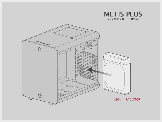 RAIJINTEK METIS PLUSホワイト